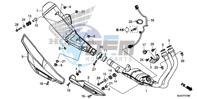 EXHAUST MUFFLER