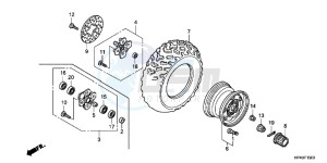 NC750SDH 2ED - (2ED) drawing STEERING STEM