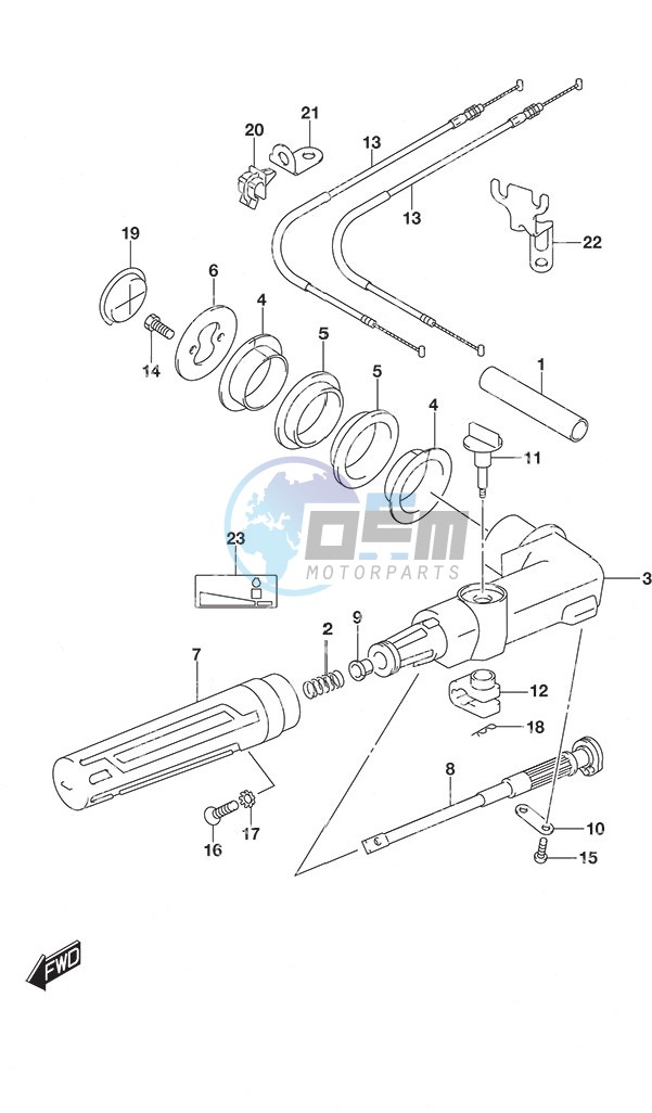 Tiller Handle