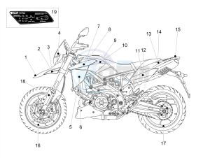 DORSODURO 900 E4 ABS (EMEA, LATAM) drawing Decal