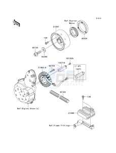 EX 650 A [NINJA 650R] (A6F-A8F) A8F drawing GENERATOR