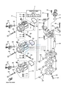 F225AETX drawing THROTTLE-BODY-2