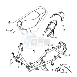 FIGHT LZWRC EU drawing FRAME AND SADDLE