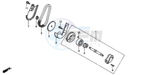 FES250 FORESIGHT drawing OIL PUMP