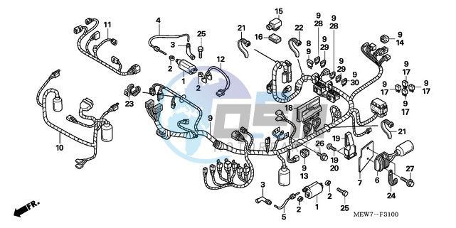 WIRE HARNESS/ IGNITION COIL