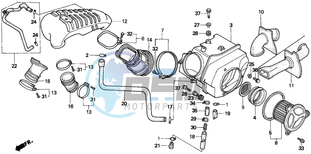 AIR CLEANER (AR/SW)