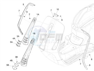 SPRINT 125 4T 3V IGET E2 ABS (APAC) drawing Front shield