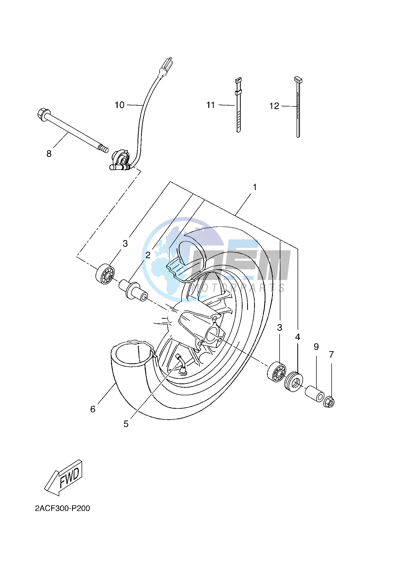 FRONT WHEEL