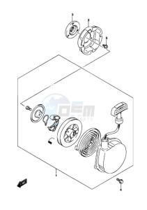 LT-Z50 drawing RECOIL STARTER