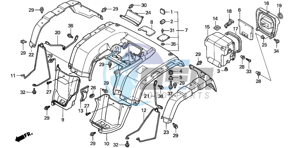 REAR FENDER (1)