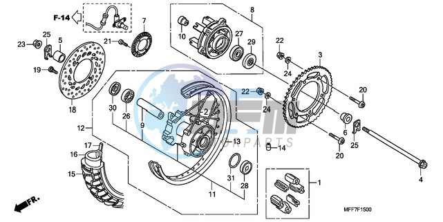 REAR WHEEL