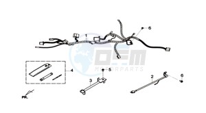 JOYMAX Z 300I ABS (L9) EU drawing WIRE HARNESS