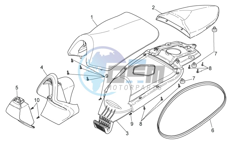 Saddle - Handle