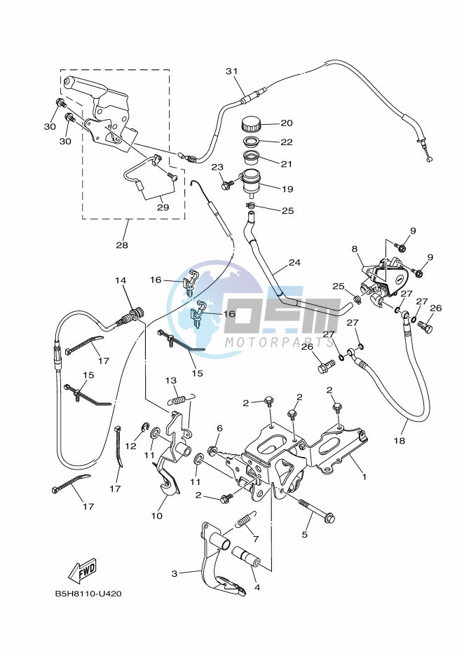 PEDAL WIRE