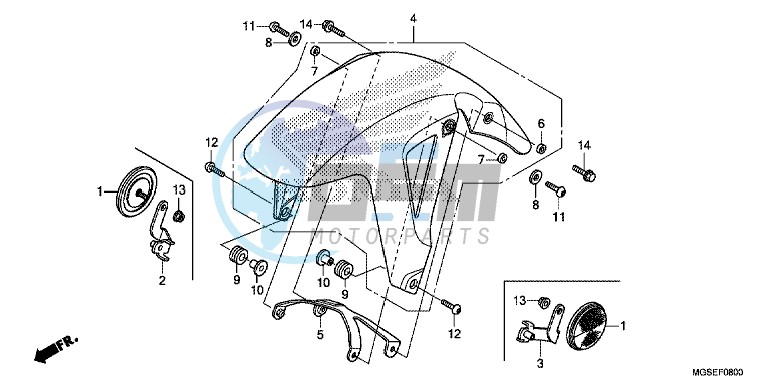 FRONT FENDER