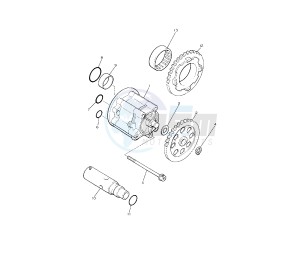 XJR 1300 drawing OIL PUMP