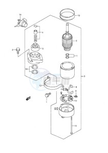 DF 40 drawing Starting Motor