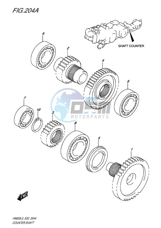 COUNTER SHAFT