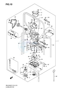 RM-Z450 (E19) drawing CARBURETOR