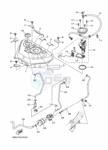 CZD300-A XMAX 300 (BY34) drawing CRANKCASE