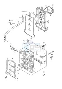 DF 40A drawing Cylinder Head