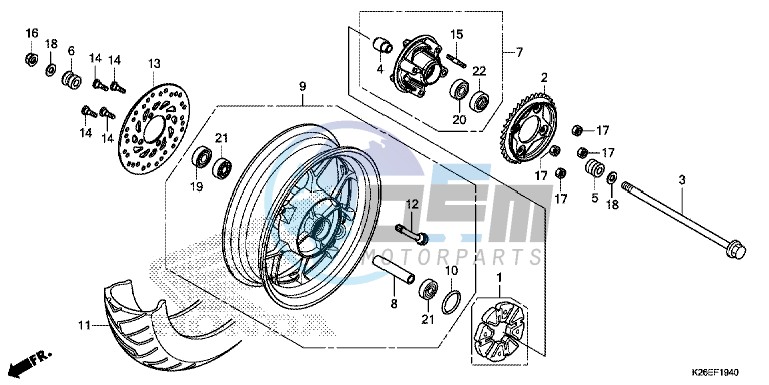 REAR WHEEL