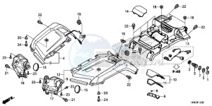 TRX500FM6G TRX680 Europe Direct - (ED) drawing FRONT FENDER