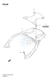 DL650 (E3) V-Strom drawing CARRIER (DL650AL1 E3)