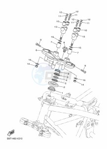 MT-03 MTN320-A (BEV6) drawing STEERING