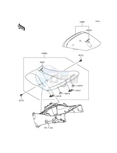 NINJA_ZX-6R_ABS ZX636FEF FR GB XX (EU ME A(FRICA) drawing Seat