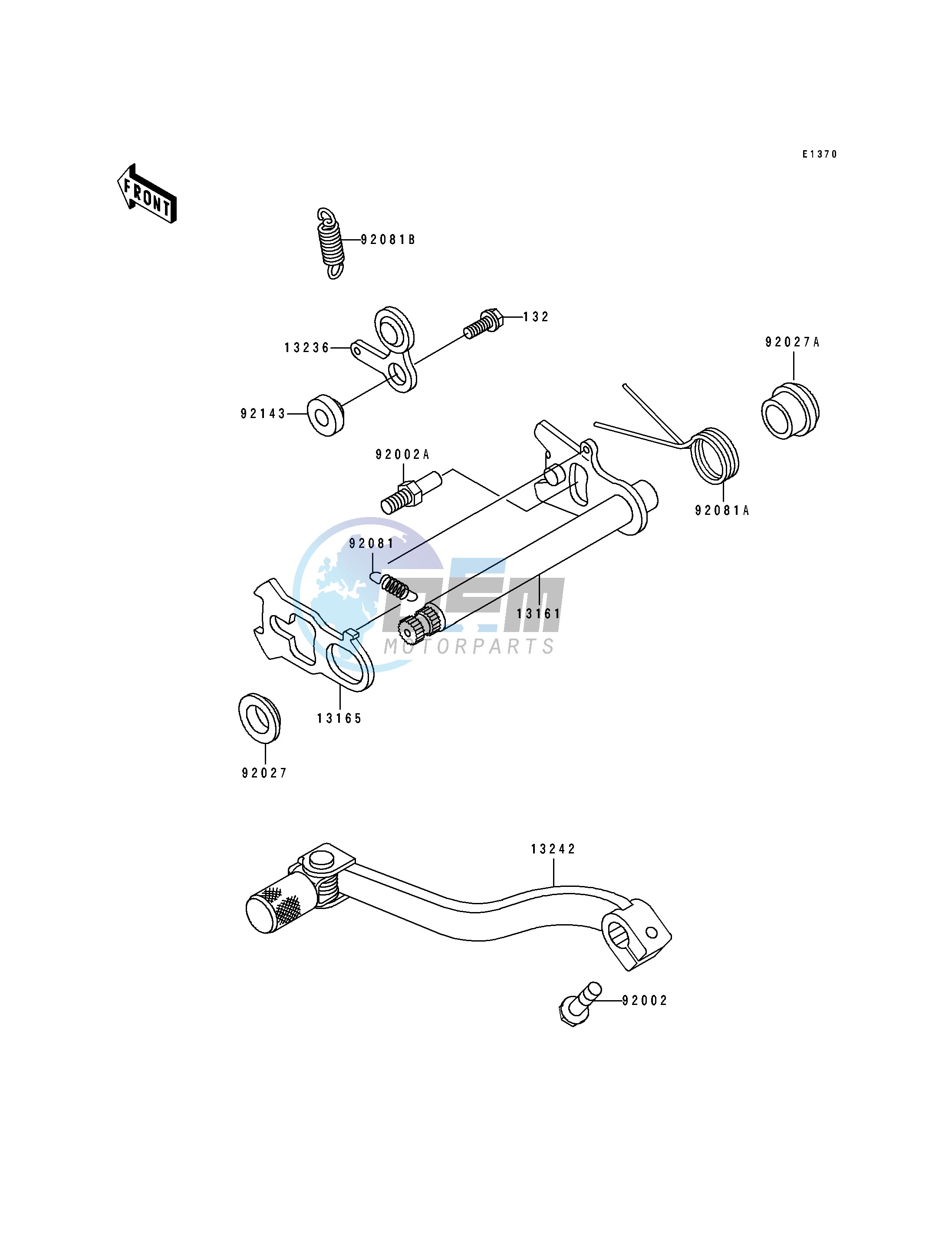 GEAR CHANGE MECHANISM