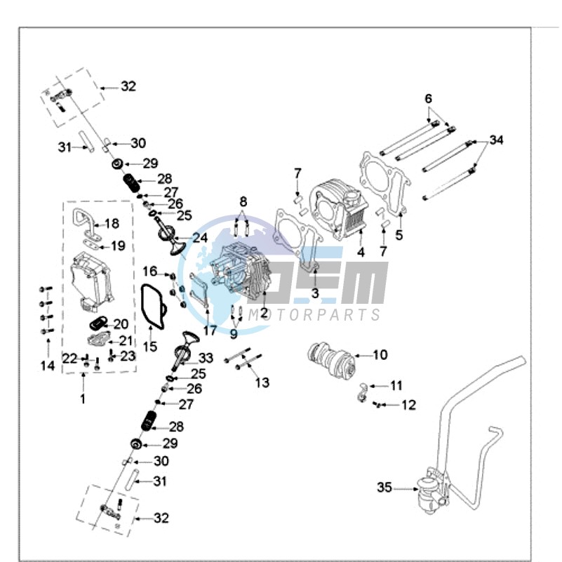 CYLINDER HEAD / CYLINDER