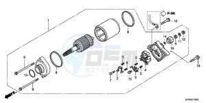 TRX420FEC drawing STARTING MOTOR