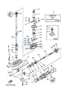 F25A drawing PROPELLER-HOUSING-AND-TRANSMISSION-1