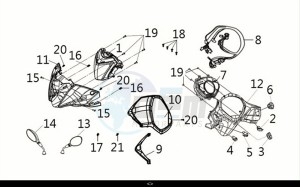 HD 300I ABS (LS30W2-EU) (E5) (M1) drawing FR. HANDLE COVER