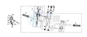 QUAD LANDER 300S ENTRY drawing HANDLEBAR