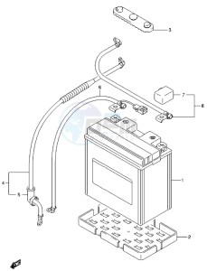 LT-A500X drawing BATTERY