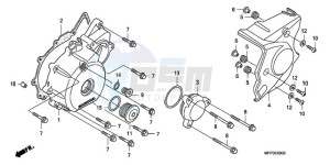 CB1300A9 BR / ABS MME - (BR / ABS MME) drawing LEFT CRANKCASE COVER