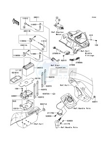 JET SKI ULTRA 300LX JT1500JCF EU drawing Electrical Equipment