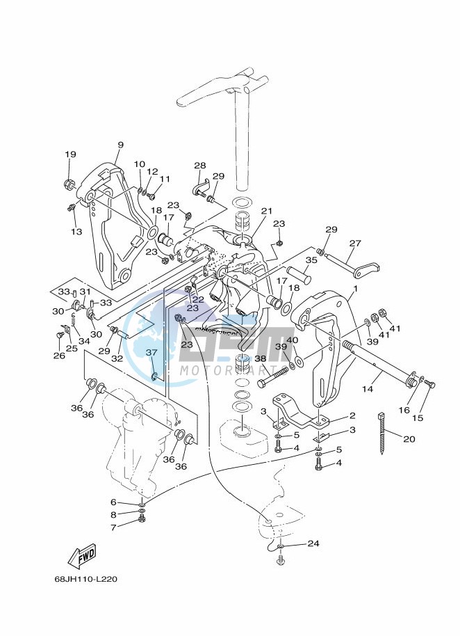 FRONT-FAIRING-BRACKET