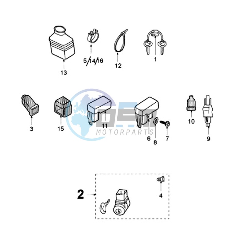 ELECTRIC PART WITH PICKUP