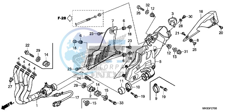 EXHAUST MUFFLER