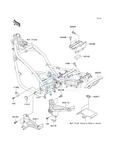 ER 500 C [ER5] (C1-C2) [ER5] drawing FRAME FITTINGS