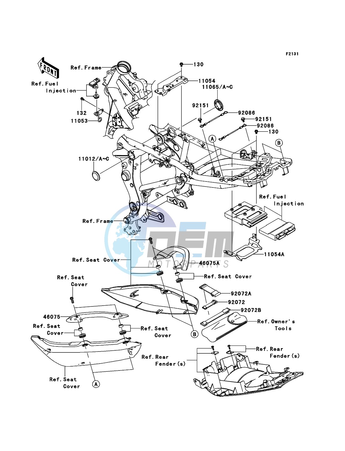 Frame Fittings(-JKAEX650ABA022143)