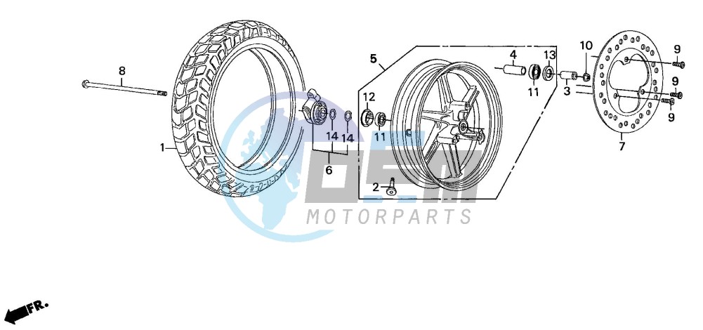 FRONT WHEEL (2)