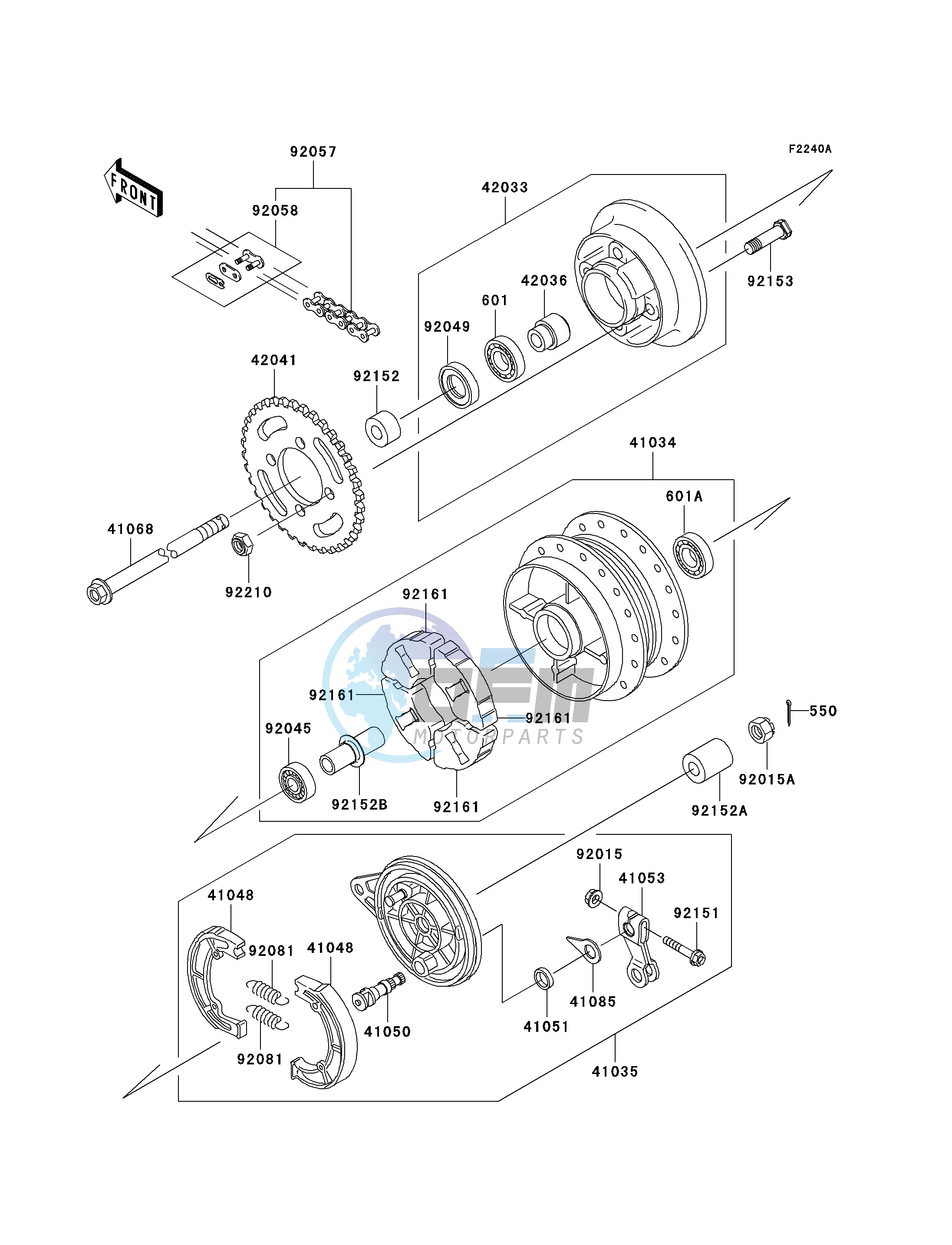 REAR HUB-- A4- -