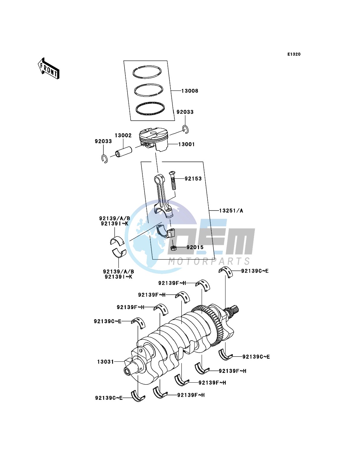 Crankshaft/Piston(s)