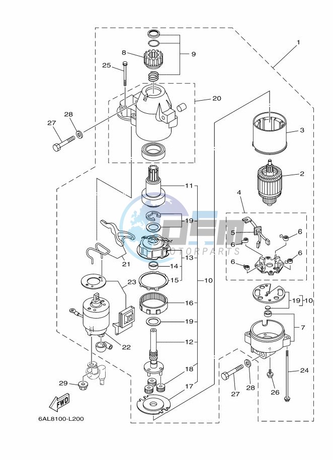 STARTER-MOTOR