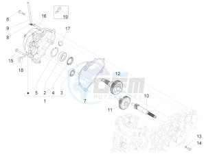 125 4T 3V ie Primavera (EMEA) (Ch, IT) drawing Reduction unit