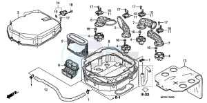 ST1300AC Pan Europoean -ST1300 CH drawing AIR CLEANER